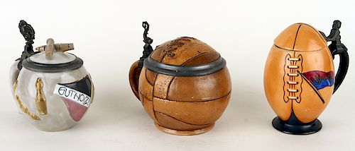3 CHARACTER SPORTS RELATED BEER
