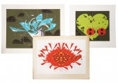 3 CHARLEY HARPER SIGNED SERIGR