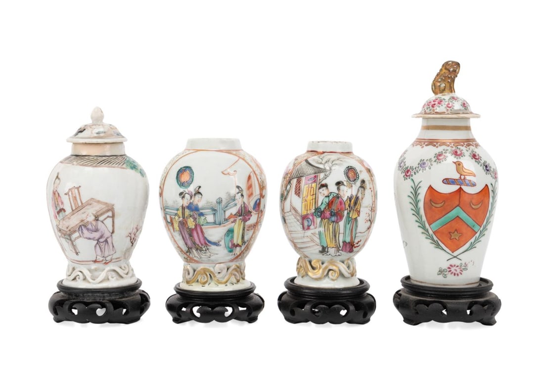 3 CHINESE 1 SAMSON PORCELAIN