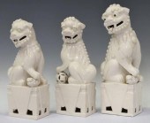 (3) CHINESE BLANC DE CHINE POR