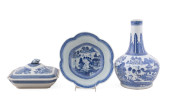 3 CHINESE CANTON PORCELAIN TAB