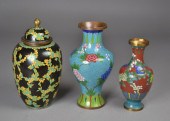 (3) Chinese Cloisonn? VasesTo