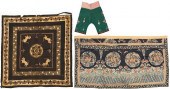3 CHINESE EMBROIDERED TEXTILES