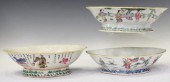 (3) CHINESE ENAMELED PORCELAIN