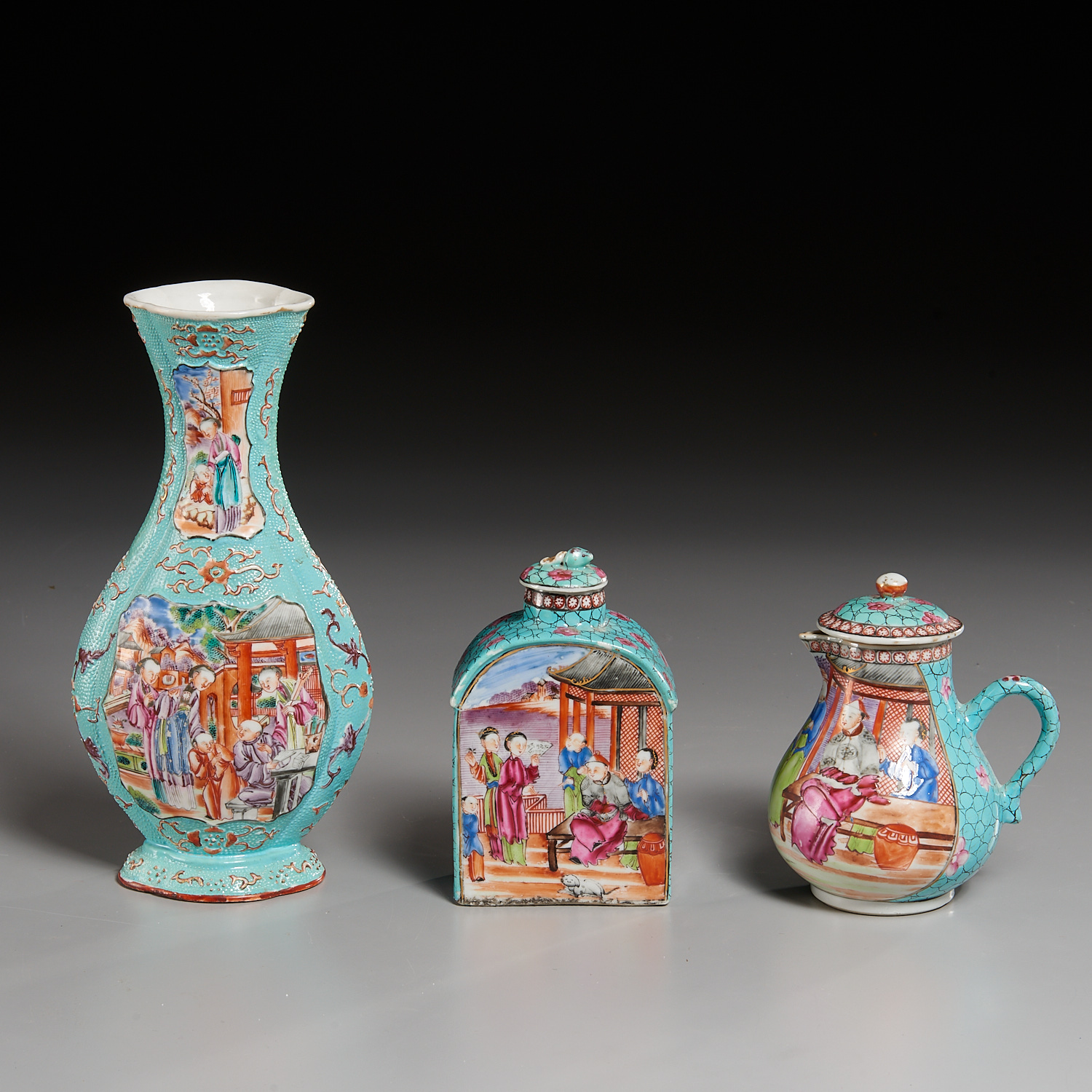 (3) CHINESE EXPORT PORCELAIN