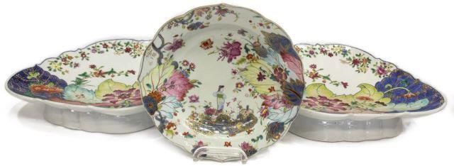 (3) CHINESE EXPORT PORCELAIN