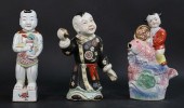 3 CHINESE PORCELAIN FIGURES3 C