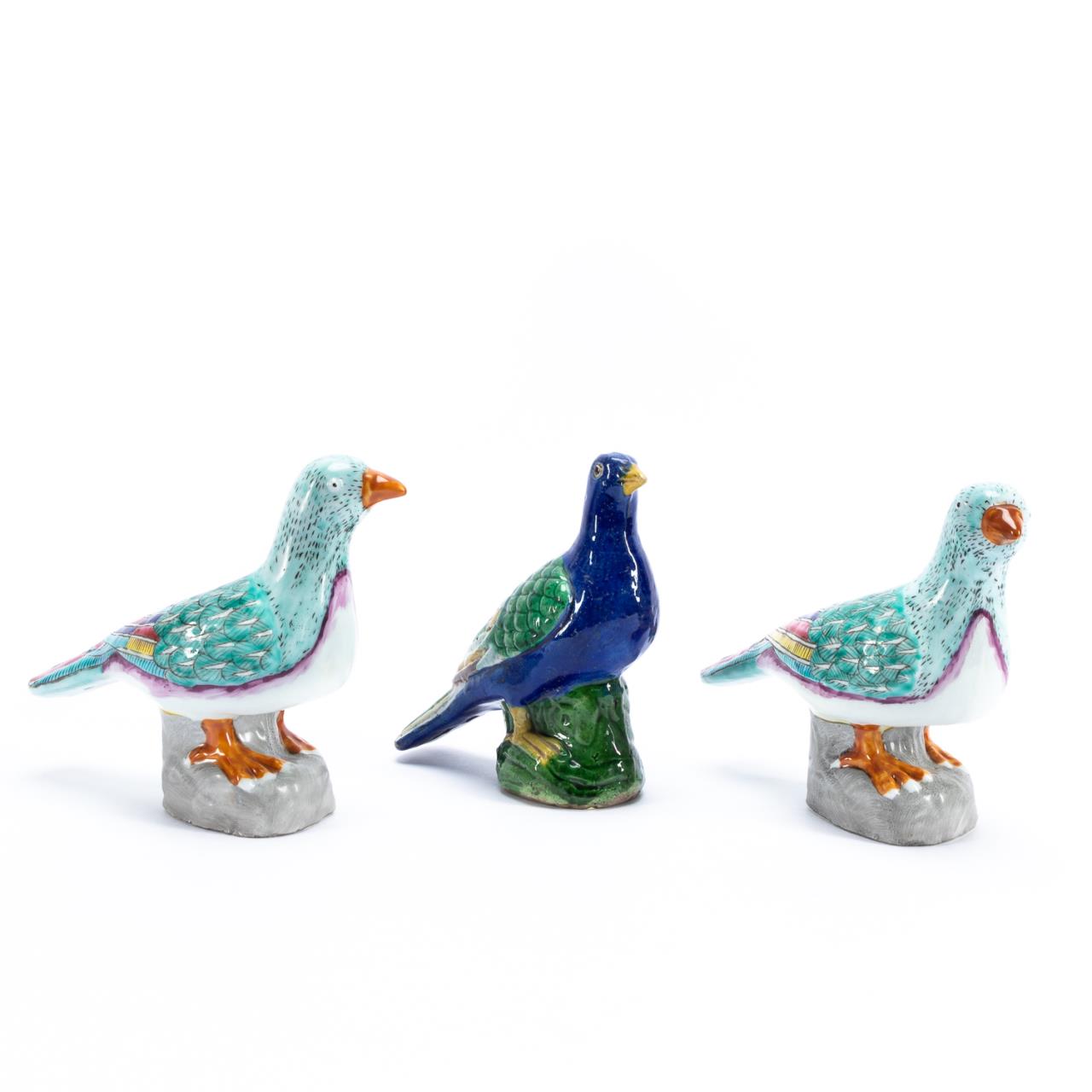 3 CHINESE PORCELAIN MULTI-COLOR