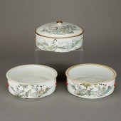 3 CHINESE PRC PORCELAIN FOOD C