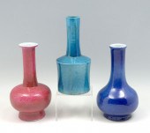 3 CHINESE QING DYNASTY PORCELA