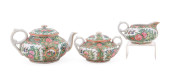 3 CHINESE ROSE MEDALLION TABLE
