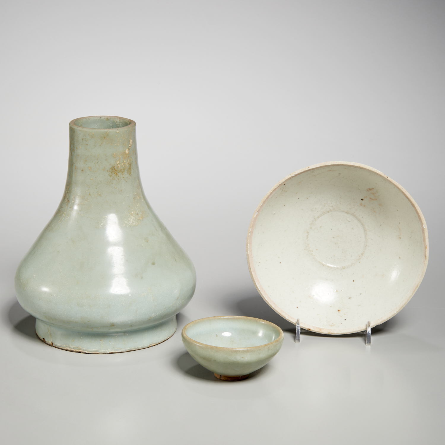 (3) CHINESE SONG STYLE CELADON