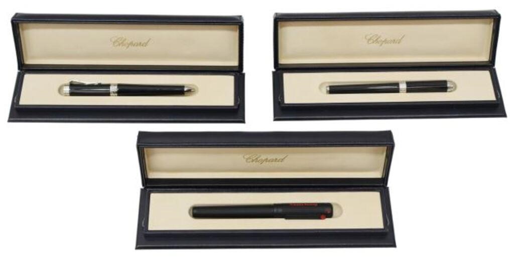 (3) CHOPARD LUXURY BALLPOINT &