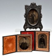 3 CIVIL WAR ERA 1/6 PLATE TINT