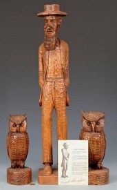 3 CLARENCE STRINGFIELD CARVING
