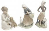 (3) COLLECTION LLADRO PORCELAI