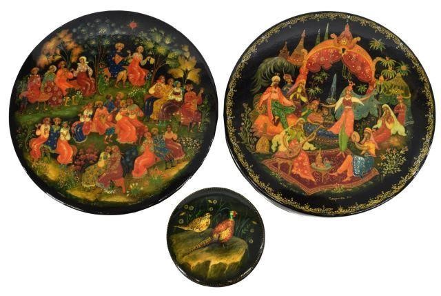 (3) COLLECTION OF FINE RUSSIAN