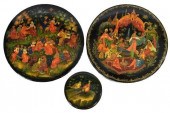 (3) COLLECTION OF FINE RUSSIAN