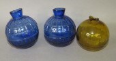3 COLOR BLOWN GLASS TARGET SHO