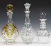 (3) COLORLESS & AMBER FLASH CU