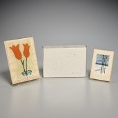 (3) CONTEMPORARY PAINTINGS, IN