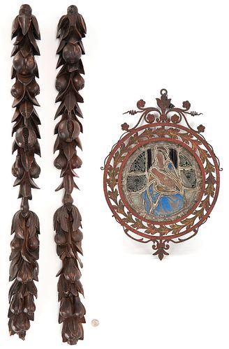 3 CONTINENTAL DECORATIVE ITEMS
