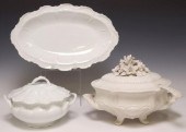 (3) CONTINENTAL GLAZED PORCELA