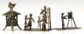 (3) CONTINENTAL SILVER FIGURAL
