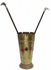 (3) CONTINENTAL WALKING STICKS