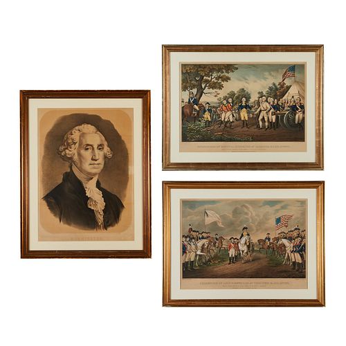 3 CURRIER & IVES REVOLUTIONARY