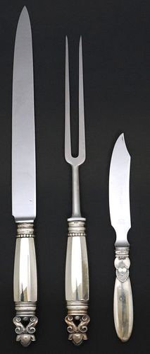 (3) DANISH GEORG JENSEN STERLING
