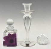 (3) DAUM SCENT BOTTLE, ST. LOU