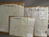 3 DEEDS ON VELLUMca. 1829-1870