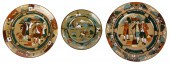 (3) DELDARE PLATES circa 1900.