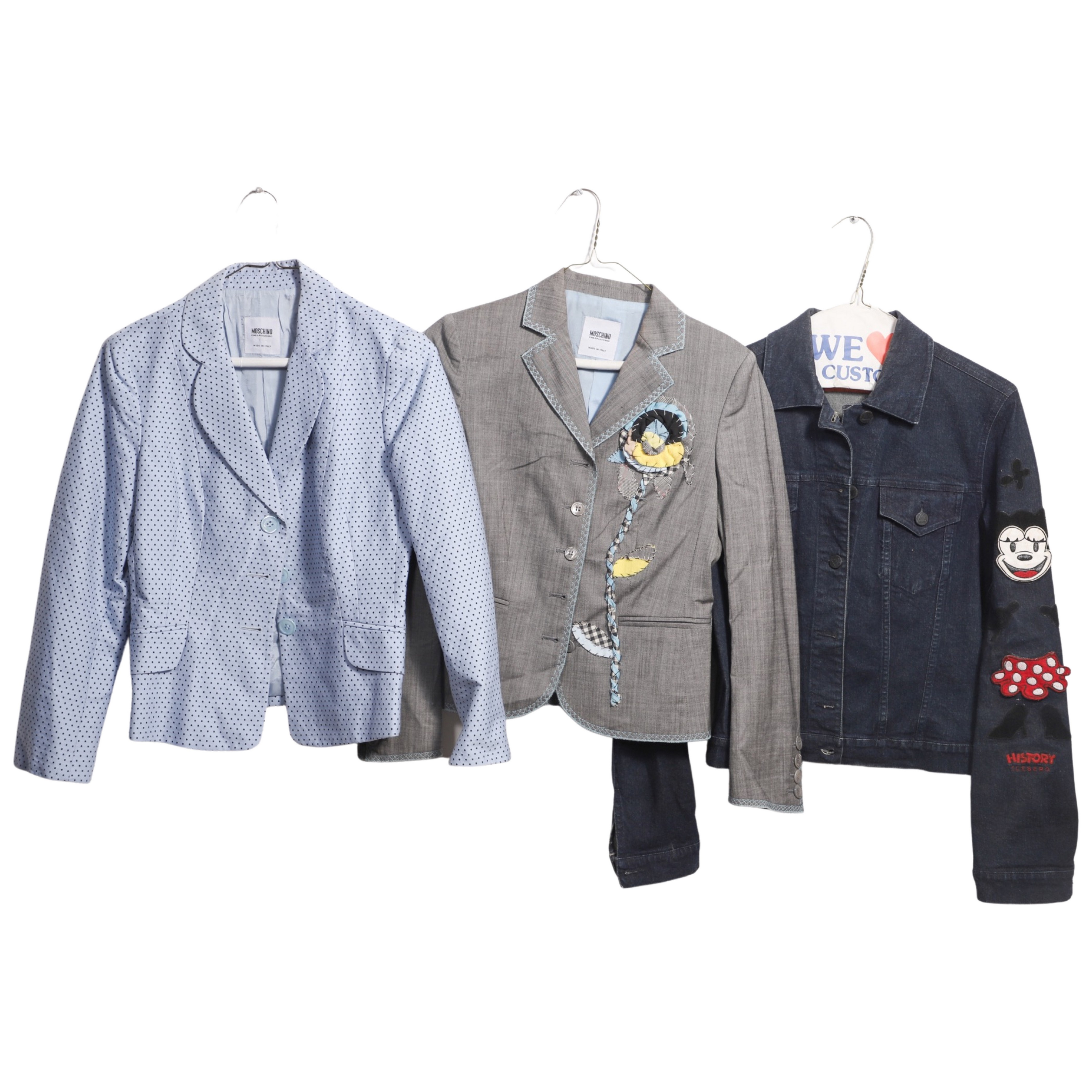 (3) Designer blazers and jackets to