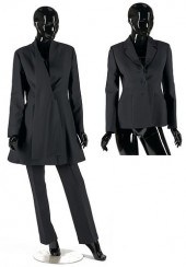 3 DIOR BLACK WOOL GARMENTS, IN
