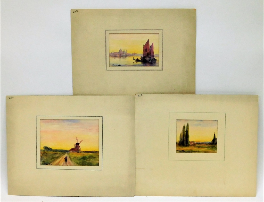 3 DOMENICO RICCITELLI WATERCOLOR