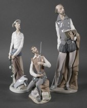 (3) DON QUIXOTE PORCELAIN FIGU