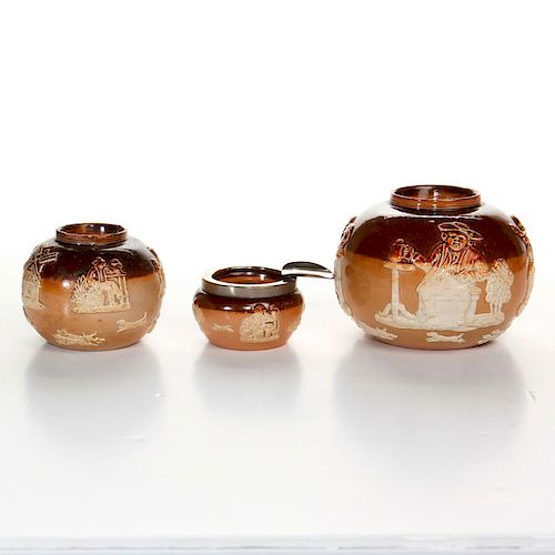 3 DOULTON LAMBETH HUNTINGWARE