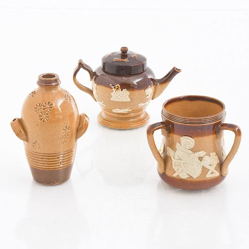 3 DOULTON LAMBETH MINIATURE