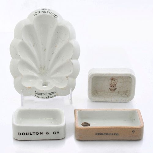 3 DOULTON SAMPLE MINIATURES, 1