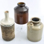 3 DOULTON STONEWARE DECORATIVE