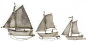 (3) DUTCH 800 SILVER MINIATURE