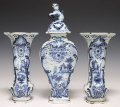(3) DUTCH DELFT BLUE &AMP; WHI
