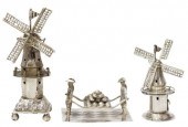 (3) DUTCH SILVER MINIATURES, W