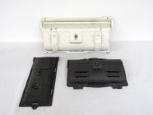 3 EARLIER 20TH C. CAST ALUMINU