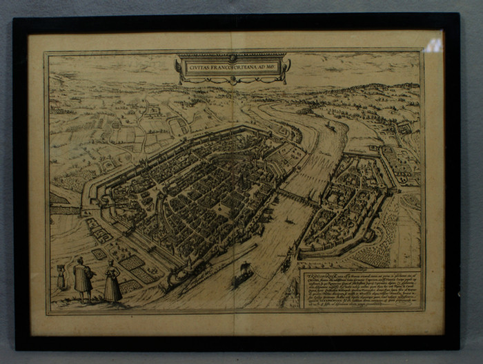 3 early maps, Plan of the City of
