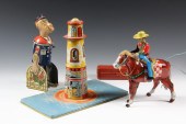 (3) EARLY TIN LITHO TOYS - Inc