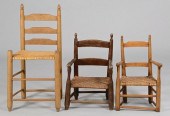 3 EAST TN CHAIRS, INCLUD. 2 CH
