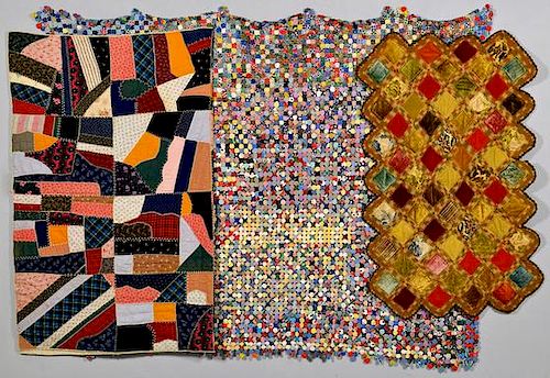 3 EAST TN QUILTS, INCL. CRAZY,